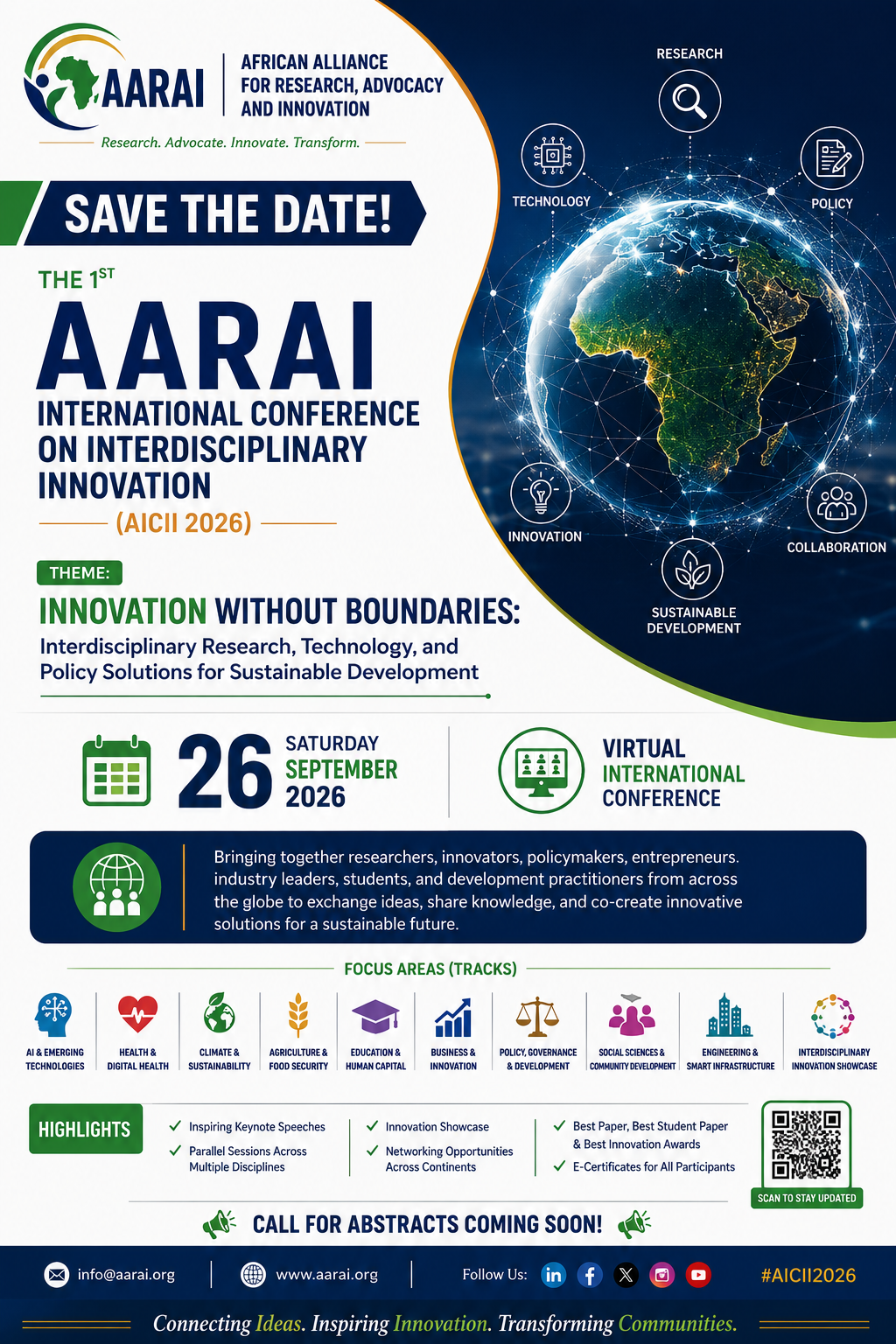 AICII 2026 to Bring Together Researchers and Innovators from Around the World