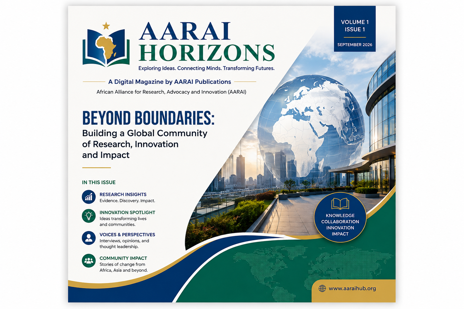 Call for Articles: Contribute to the Inaugural Issue of AARAI Horizons